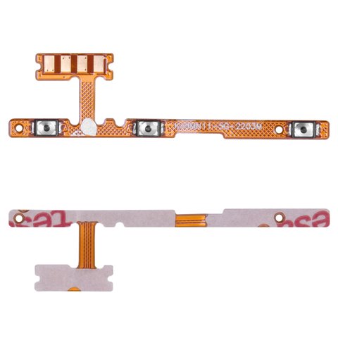 Flat Cable compatible with Xiaomi Poco M4 Pro 5G, Redmi Note 11 5G, Redmi Note 11S 5G, Redmi Note 11T 5G, start button, sound button 