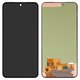 LCD compatible with Samsung A556 Galaxy A55, (black, without frame, original (change glass) )