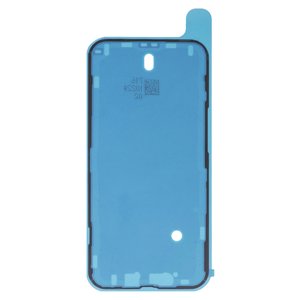LCD Sticker compatible with Apple iPhone 16e, black, adhesive 
