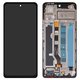 LCD compatible with Infinix Hot 40 (X6836), (black, with frame, High Copy, FPC6805)