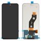 LCD compatible with Tecno Spark 40 (KM5), Spark 40C (KM4k), Spark Go 2 (KM4); Infinix Hot 60i 4G (X6728), (black, without frame, Original (PRC), TXDSI670QBAPX-23)