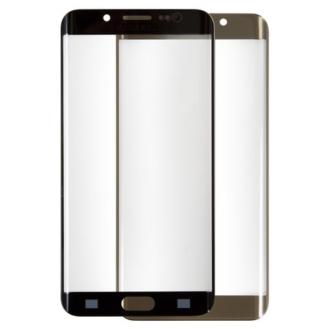 Vidrio de carcasa puede usarse con Samsung G928 Galaxy S6 EDGE Plus, dorado