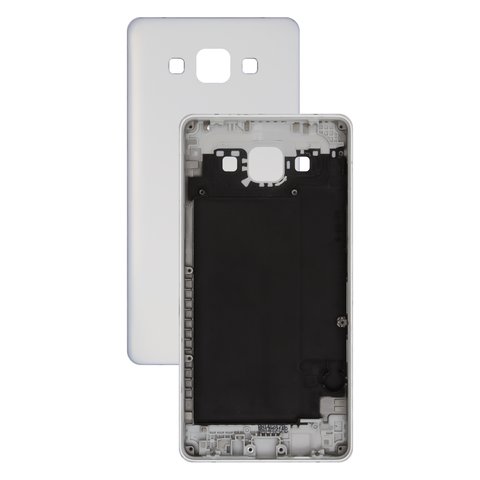 Panel trasero de carcasa puede usarse con Samsung A500F Galaxy A5, A500FU Galaxy A5, A500H Galaxy A5, blanco