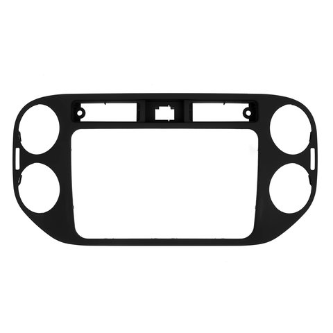 Marco adaptador de pantallas RCD510, RNS510, RCD310, RNS310, RNS315 negro para VW Tiguan modelos 2013 14