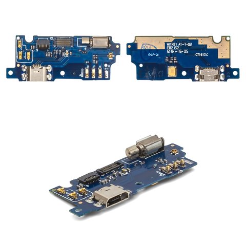 Cable flex puede usarse con Meizu M3, M3 Mini, del micrófono, del conector de carga, con componentes, placa del cargador