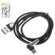 Cable de carga Baseus MVP Mobile Game, USB tipo-A, USB tipo C, 100 cm, 3 A, negro, #CATMVP-D01