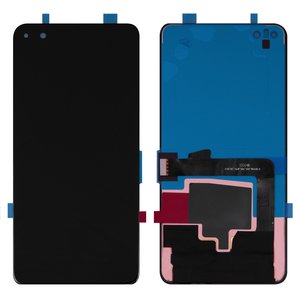 Pantalla LCD puede usarse con Huawei P40, negro, sin marco, High Copy, OLED , ANA AN00 ANA TN00 ANA NX9 ANA LX4