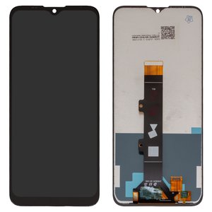 Pantalla LCD puede usarse con Motorola Moto E20 XT2155, negro, sin marco, High Copy