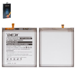 Batería Deji EB BG980ABY puede usarse con Samsung G980 Galaxy S20, Li ion, 3.86 V, 4000 mAh