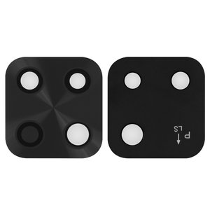 Vidrio de cámara puede usarse con Xiaomi Poco C40, negro