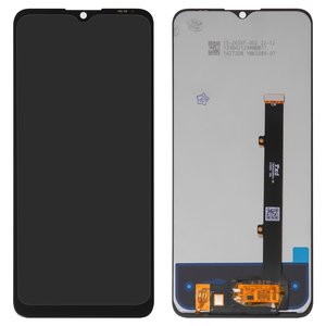 Pantalla LCD puede usarse con ZTE Blade A51 2021 , Blade A71 A7030, negro, sin marco, High Copy, #TXDI650EBAPU 46 SKI651 B26 V0.1
