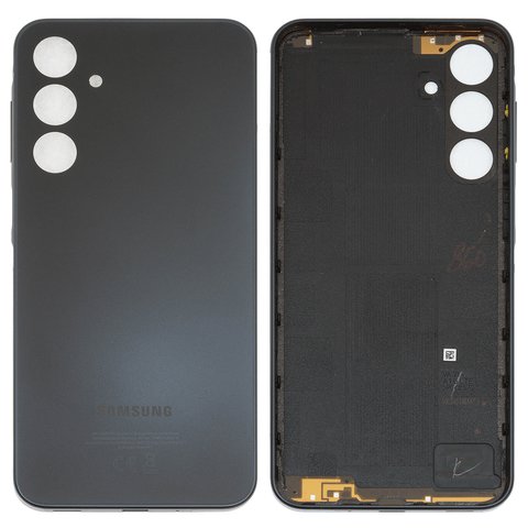 Panel trasero de carcasa puede usarse con Samsung A165 Galaxy A16, negra