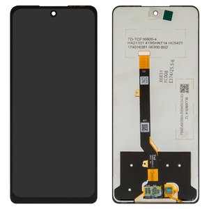 Pantalla LCD puede usarse con Tecno Spark 20 Pro KJ6 ; Infinix Hot 40 X6836 , Hot 40 Pro X6837 , negro, sin marco, Box  TXDI680QBQPX 33