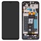 Pantalla LCD puede usarse con Samsung A057 Galaxy A05s, negro, con marco, (Box)