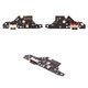 Cable flex puede usarse con Motorola Moto G06, Moto G06 Power, del conector de carga, con componentes, Original (PRC), placa del cargador