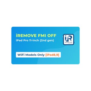 iRemove FMI OFF iPad Pro 11 inch 2nd Gen  solamente modelos WiFi [iPad8,9]