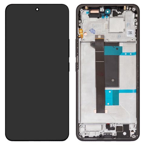 Pantalla LCD puede usarse con Xiaomi Redmi Note 15 Pro 4G, negro, con marco, Original PRC 