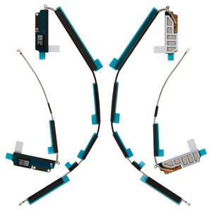 Шлейф для iPad Pro 9.7, Wi Fi антени, з компонентами