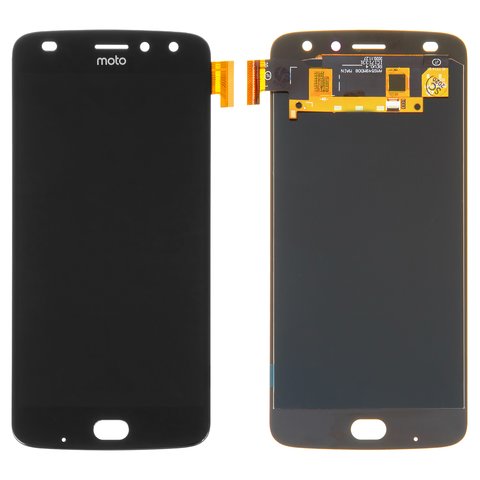 Дисплей для Motorola XT1710 Moto Z2 Play, чорний, без рамки, High Copy, OLED 