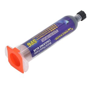 Клей Mechanic SP6, чорний, для приклеювання задніх кришок, для дисплейних рамок, 30 мл