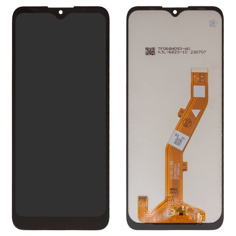 Дисплей для Nokia C30, чорний, без логотипа, без рамки, High Copy