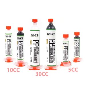 Клей RELIFE RL 035A, полиуретановый, черный, для приклеивания задних крышек, для дисплейных рамок, 10 мл