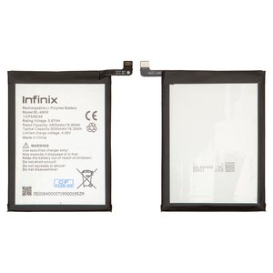 Аккумулятор BL 49KX для Infinix Note 11, Note 12 2023  X676C , Note 12i X6819 , Li Polymer, 3,87 B, 5000 мАч, Original PRC 