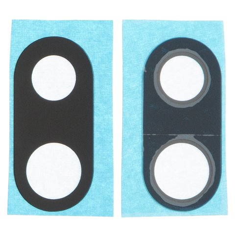 Скло камери для Google Pixel 7a, чорне, без рамки