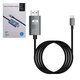 Адаптер Type-C - HDMI 1.8m, 4K, чорний
