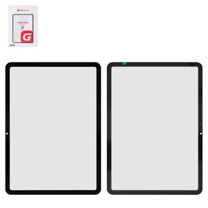 Скло корпуса G+OCA PRO для iPad Air 11 2024, iPad Air 11 2025, з ОСА плівкою, чорне