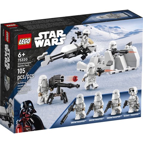 Конструктор LEGO® Star Wars™ Боевой набор Cнежный штурмовик 75320 